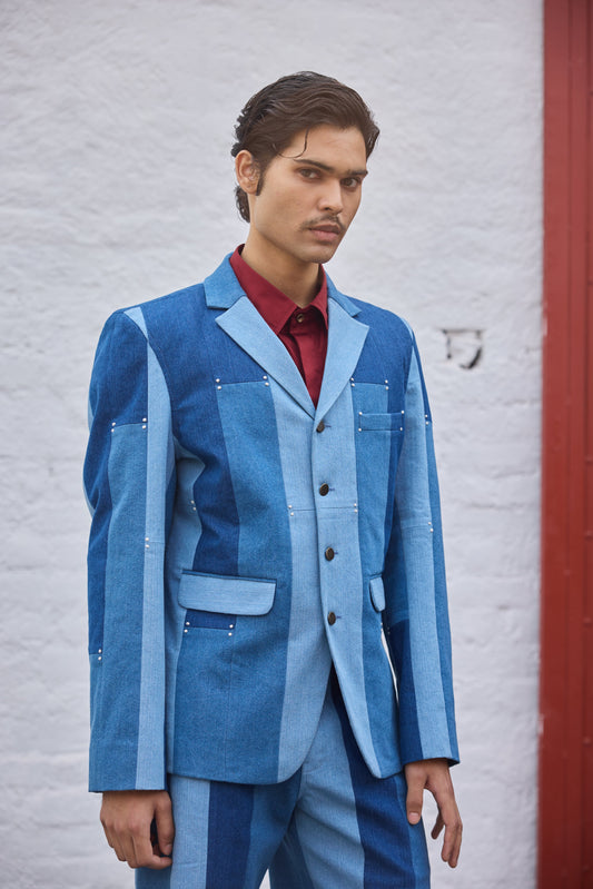 3-way panelled suit