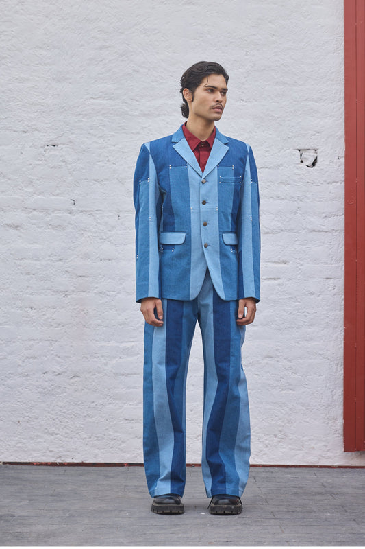 3-way panelled suit