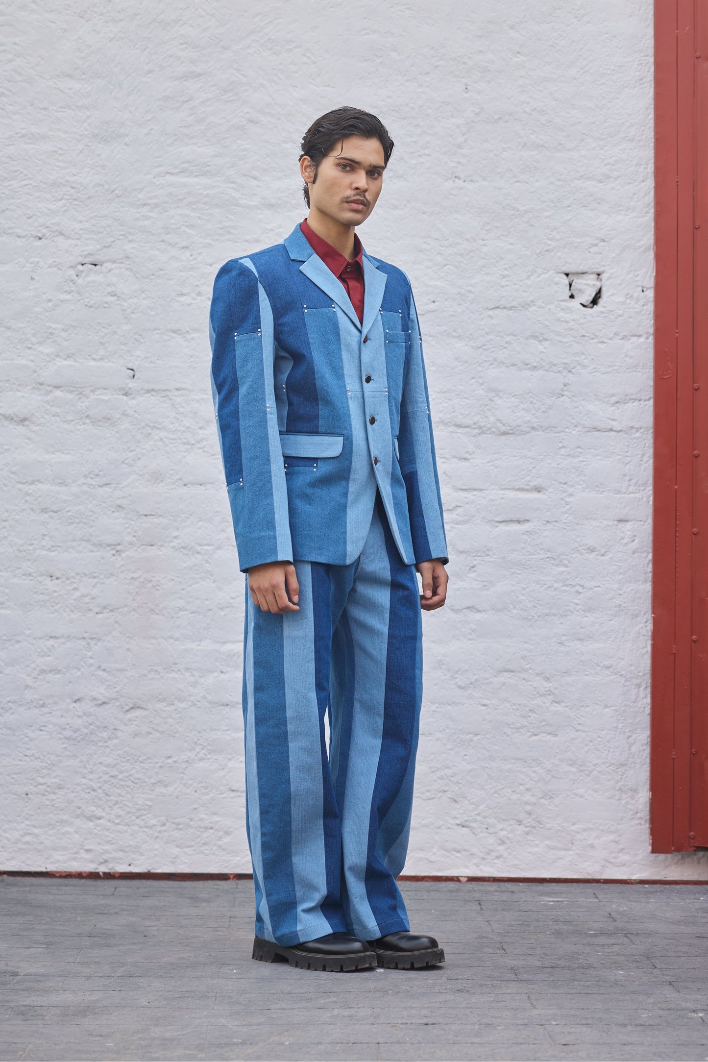 3-way panelled suit
