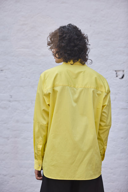 Asymmetrical Collar Shirt