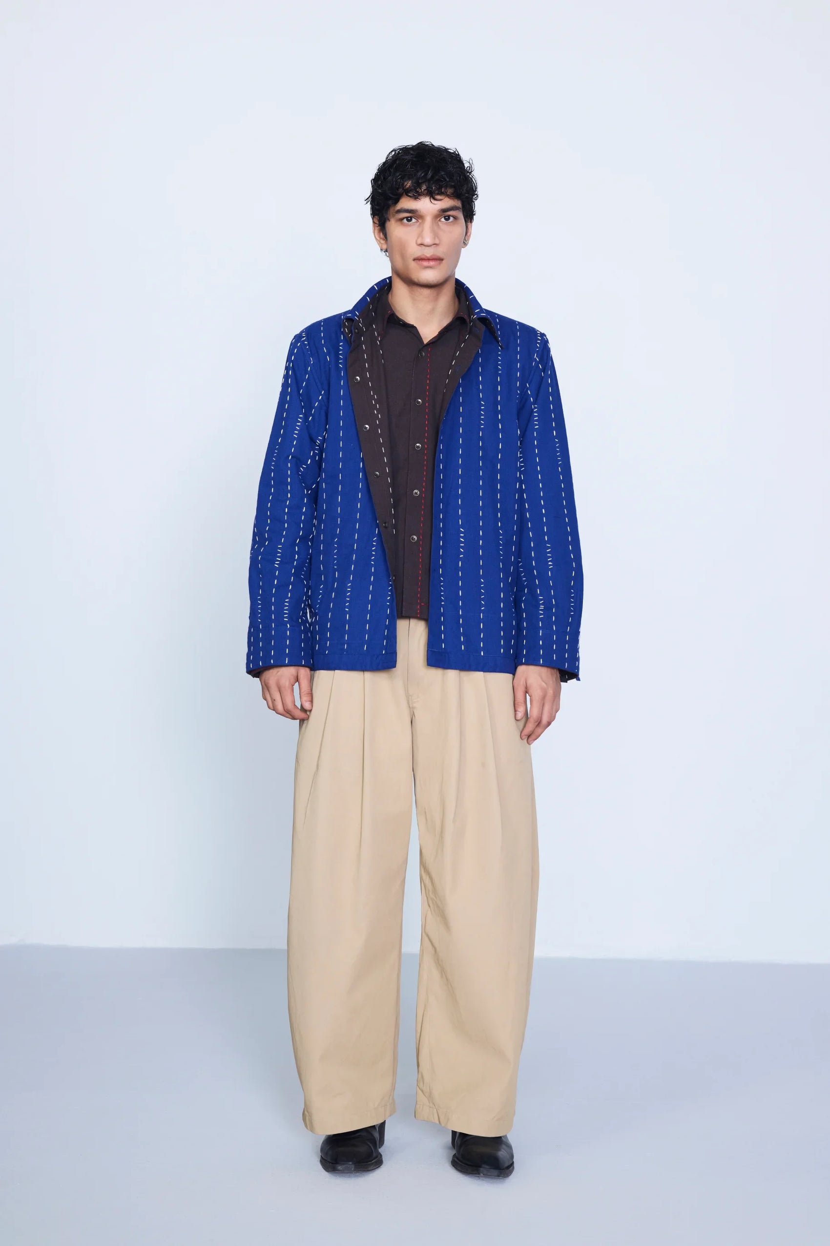 Reversible Handloom Kantha Shackleton