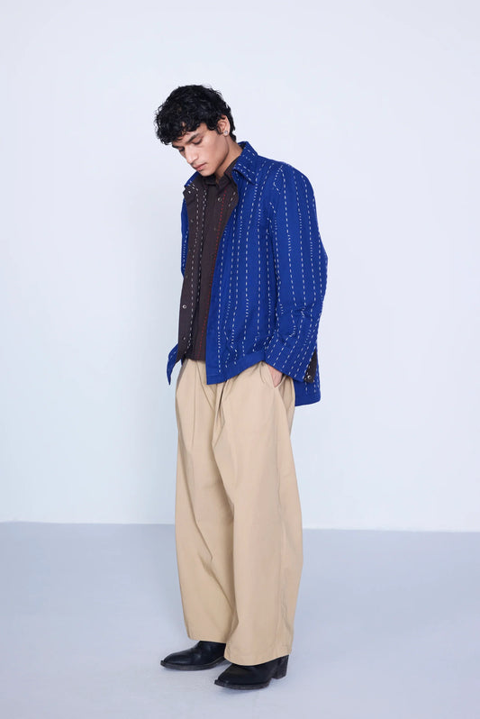 Reversible Handloom Kantha Shackleton