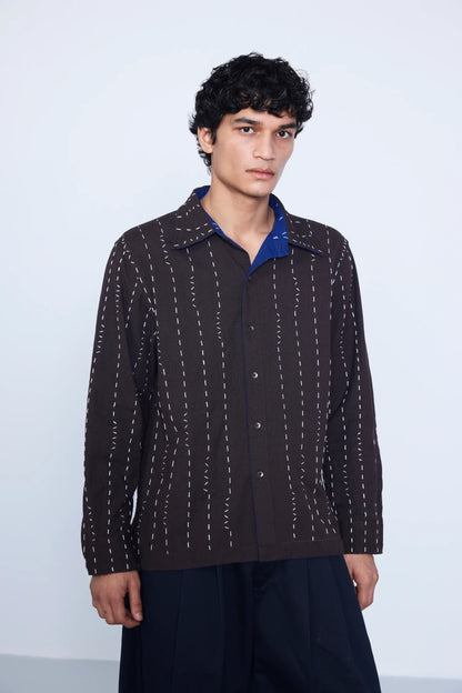 Reversible Handloom Kantha Shackleton