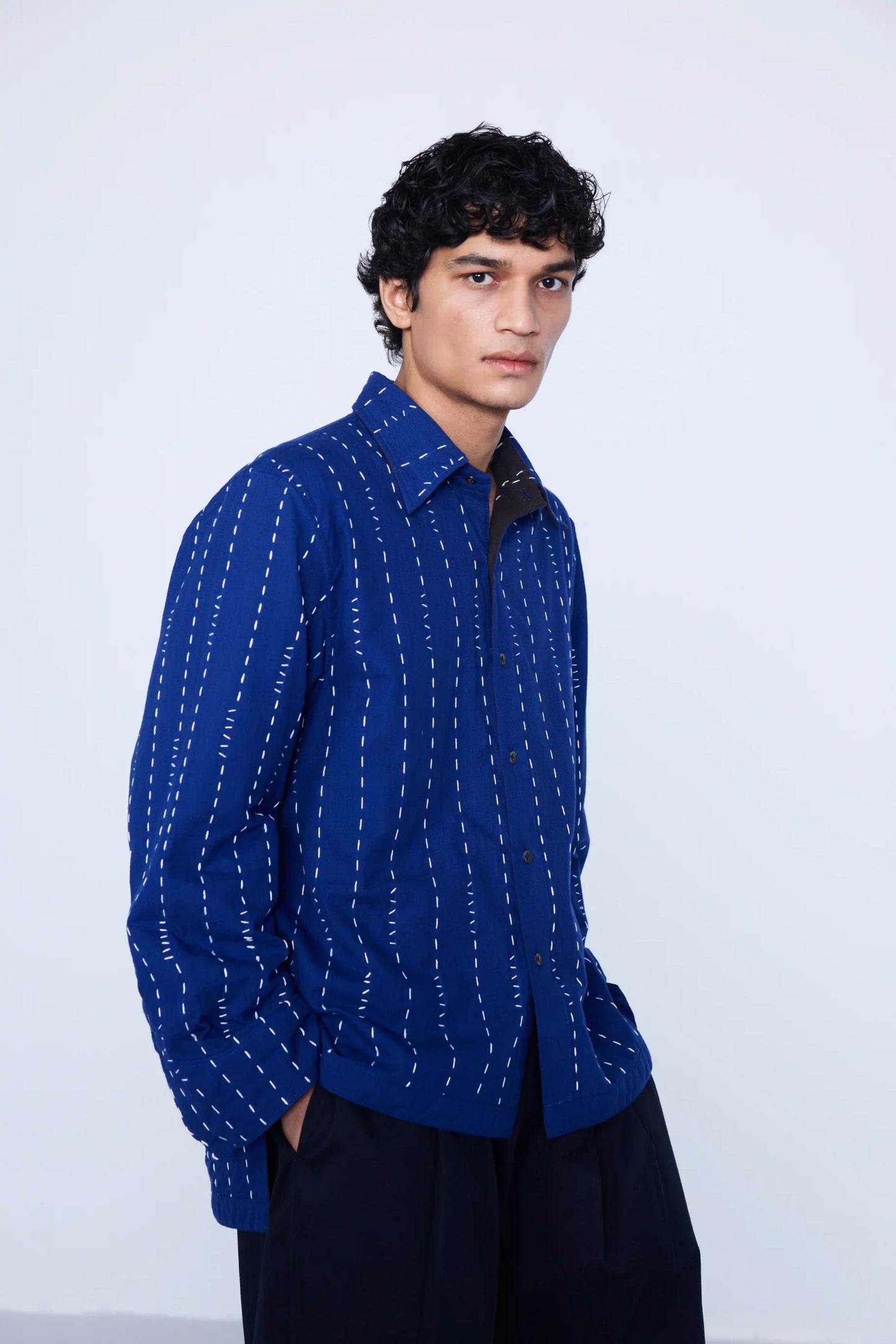 Reversible Handloom Kantha Shackleton