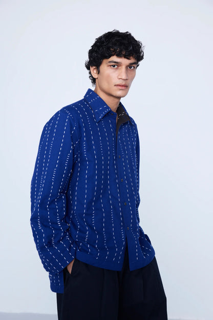 Reversible Handloom Kantha Shackleton