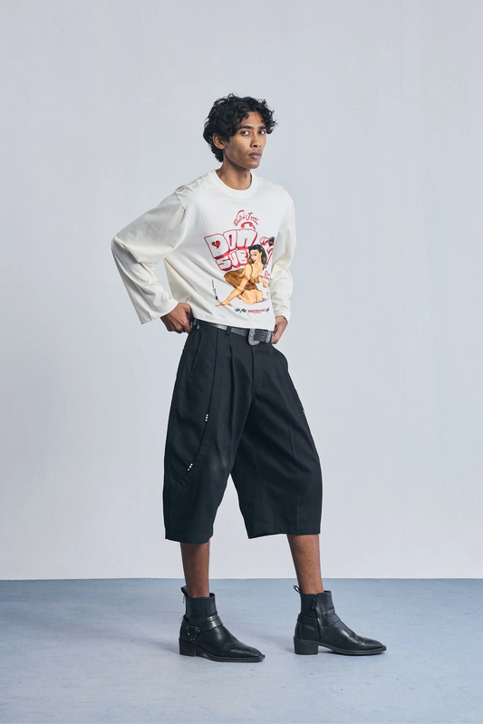 Dark-Selvedge Jorts