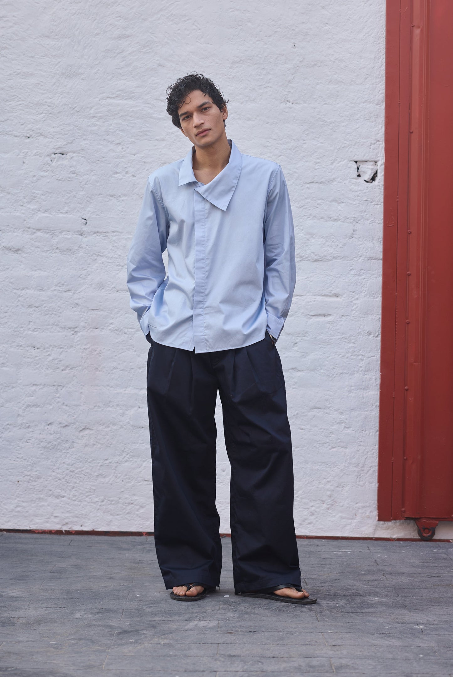 Asymmetrical Collar Sky