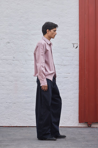 Window ribbed shirt