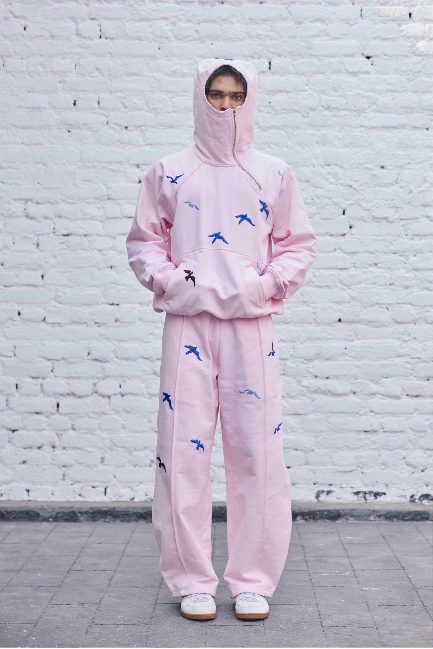 Baby-pink Fly Hoodie