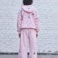 Baby-pink Fly Hoodie