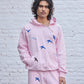 Baby-pink Fly Hoodie